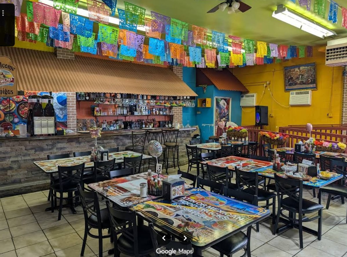 Interior Las Milpas Restaurante